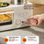 Breakfast Maker Station 4-in-1, 8L Electric Cooking Machine with Oven, Frying Pan, Steamer, 1200W Egg and Sandwich Maker for Quick Breakfasts