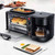 3 In 1 Breakfast Station Coffee Maker Toaster Oven Griddle Egg Bacon Maker