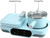 Breakfast Station, Retro 2 in 1, Household Maker, Electric Toaster Bread Sandwich, Machine with Frying Pan