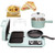 Multi functional breakfast machine，4 In 1 Breakfast Maker Station, 800W Electric Sandwich Machine with Non stick Griddle