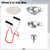 5 Pcs Canning Supply Kit, Jar Lifter with Anti Scald Grip, 3 Sizes Stainless Steel Funnels, Food Filter Screen, Pickle Tool Set for Regular and Wide Mouth Jars, Easy Filling Tools