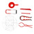 Canning Supplies Starter Kit, 7 Pcs Stainless Steel Canning Tools Set, Food Grade Jar Lifter Funnel, Magnetic Lid Lifter for Home Kitchen Canning