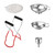 Deskium 5 Pcs Canning Kit With Jar Lifter, Funnels, Food Screen And Pickle Tool Set, Ideal For Regular And Wide Mouth Jars