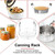 Afcabakila 7 Piece Canning Starter Kit for Beginners, Essential Canning Tools Set with Stainless Steel Rack, Wide Mouth Funnel, Jar Lifter & More (Red, Silver & Black)