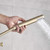 NMDCDH Shower System Luxurious Brushed Gold Shower Mixer Faucet Rotate Tub Spout Wall Mount Rainfall Shower Head Hand Shower Shower Faucet,8 inch