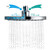 LASEVE Shower Head Bathroom Fine Copper Faucet Shower Set Pressurized Shower Head Set Handheld Spray Gun Shower Washing Shower Beautiful Practical