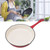 Luocute Enameled Cast Iron Skillet, 25cm Diameter