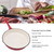 Luocute Enameled Cast Iron Skillet, 25cm Diameter