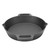 Oreilet Uncoated Cast Iron Skillet Frying Pan with Dual Handle (26cm)