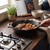 AYNEFY Nonstick Cast Iron Skillet with Dual Handle (26cm)