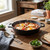 AYNEFY Nonstick Cast Iron Skillet with Dual Handle (26cm)