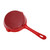 OEBUAFI Cast Iron Deep Frying Pan, 6.3 Inch Enamel Nonstick Coating