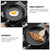 Iron Frying Pan Nonstick Egg Steak Skillet with Flat Base and Handle