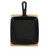 Square Cast Iron Steak Frying Pan with Wooden Board for Home Cooking