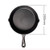 BBYYDS Cast Iron Pan Skillet Frying Pot Best Heavy Duty Professional Seasoned Cookware for Saute Cooking