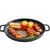 28cm Cast Iron Frying Pan with Double Handles for Cooking and Baking