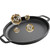 28cm Cast Iron Frying Pan with Double Handles for Cooking and Baking