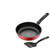 lifetique Cast Iron Non-Stick Frying Pan - Dishwasher for All Cooktops