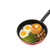 lifetique Cast Iron Non-Stick Frying Pan - Dishwasher for All Cooktops