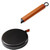 lifetique 26cm Non-Coating Cast Iron Frying Pan for Gas & Induction Cookers(26cm No Lid)