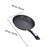 Luxshiny 26cm Cast Iron Non-stick Skillet Frying Pan with Long Handle