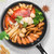 Luxshiny 26cm Cast Iron Non-stick Skillet Frying Pan with Long Handle