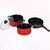 Frying Pan for Home Cooking 3pcs Non Stick Soup Pot Milk Cookware Set
