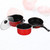 Frying Pan for Home Cooking 3pcs Non Stick Soup Pot Milk Cookware Set