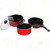 Frying Pan for Home Cooking 3pcs Non Stick Soup Pot Milk Cookware Set