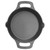 Winco 8" Black Cast Iron Skillet with Handles (Set of 6)