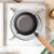 OEBUAFI Cast Iron Frying Pan, Deep Non Coated Even Heat Design (L for 16