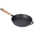 evhooe Cast Iron Skillet with Wooden Handle (Frying pan with wooden
