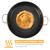 Kichvoe Cast Iron Frying Pan Flat Bottom Nonstick Skillet for Steak Cooking