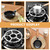MAGICLULU Small Cast Iron Egg Frying Pan with Wood Handle for Sauces