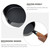 Mini Cast Iron Oil Heating Skillet with Wooden Handle for Pancakes