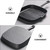 Cast Iron Steak Frying Pan Uncoated Striped Square 24cm Stovetop Grill