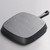 IMIKEYA Uncoated Cast Iron Steak Frying Pan 24x24cm with Handle