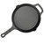 Winco 10" Black Cast Iron Skillet with Handle (Set of 4)