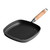 GYECWIOCM Skillet Cast Iron Wooden Handle Striped Steak Cookware Kitchen