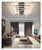 Chandelier Light, Modern Nordic LED Ceiling Lights Minimalist Iron Acrylic Lamps Living Dining Room Home Restaurant Decor Lighting(5 Rings,Dimmable)