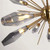 Gray Glass Led Lamp Luxury Modern Chandelier for Living Room Bedroom Home Fixtures Ceiling Light Pendant,Luxury