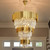 Crystal Hanging Chandelier Stairway Staircase Ceiling Chandeliers