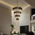 Crystal Hanging Chandelier Stairway Staircase Ceiling Chandeliers