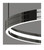 Ring Chandelier Living Room Pendant Lights for Kitchen Modern Luxury Ceiling Light Dining Bedroom Lamp(White,80x100cm)