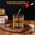 Whiskey Smoker Kit with Triple-Flame Torch, 16-Piece Old Fashioned Smoker Kit with 6 Wood Chips, 2 Stainless Steel Ice Cubes, Cocktail, Bourbon & Drinks, Gift Set for Men, Dad, Father (No Butane)