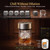 Whiskey Smoker Kit with 6 Granite Stones, Cocktail Smoker for Old Fashioned