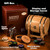 INSISART Whiskey Smoker Kit, Old fashioned Smoker Kit with Barrel, Natural