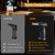 Whiskey Smoker Kit with Torch - 8 Wood Chips, Cocktail Smoker Infuser Kit