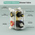 SR SUN RISE Black Shower Head with Handheld Dual Head Shower Faucet Set
