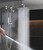 Veken All Metal Luxurious Rain Shower Head with Handheld,High Pressure Jet